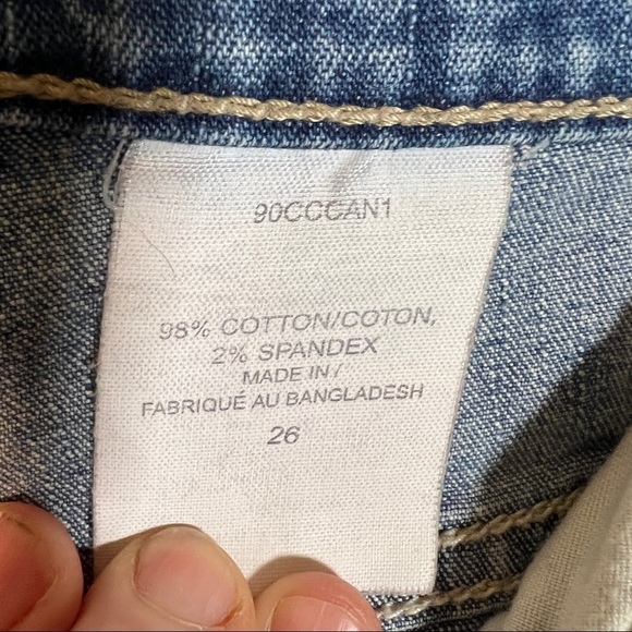 LEVI’S Orange Tab straight jeans. Size 26 w/31-1/2” inseam. No tears or tatters. - Picture 3 of 7